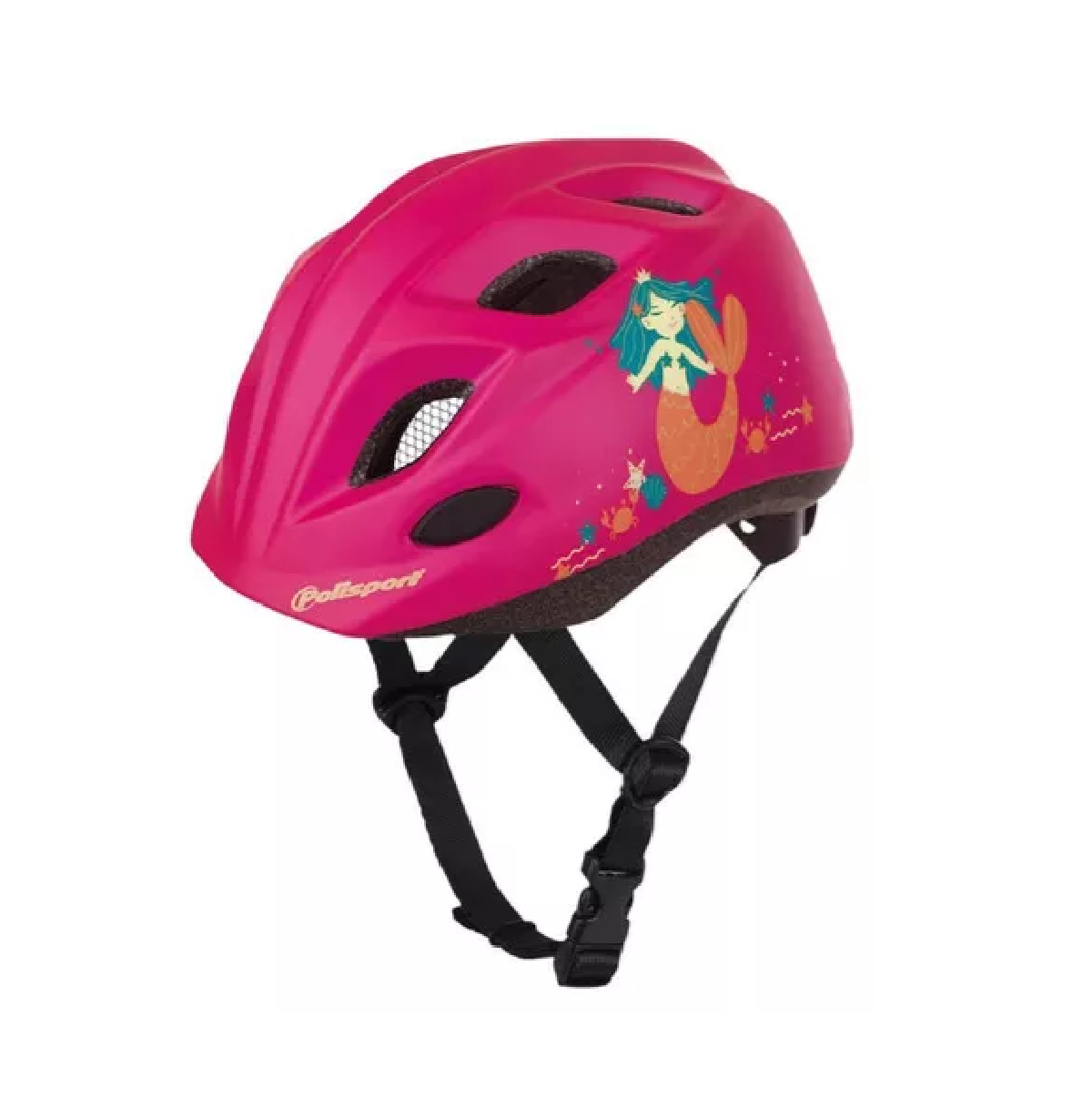 CASCO POLISPORT NIÑA 46-53CM BLANCO/ROSA